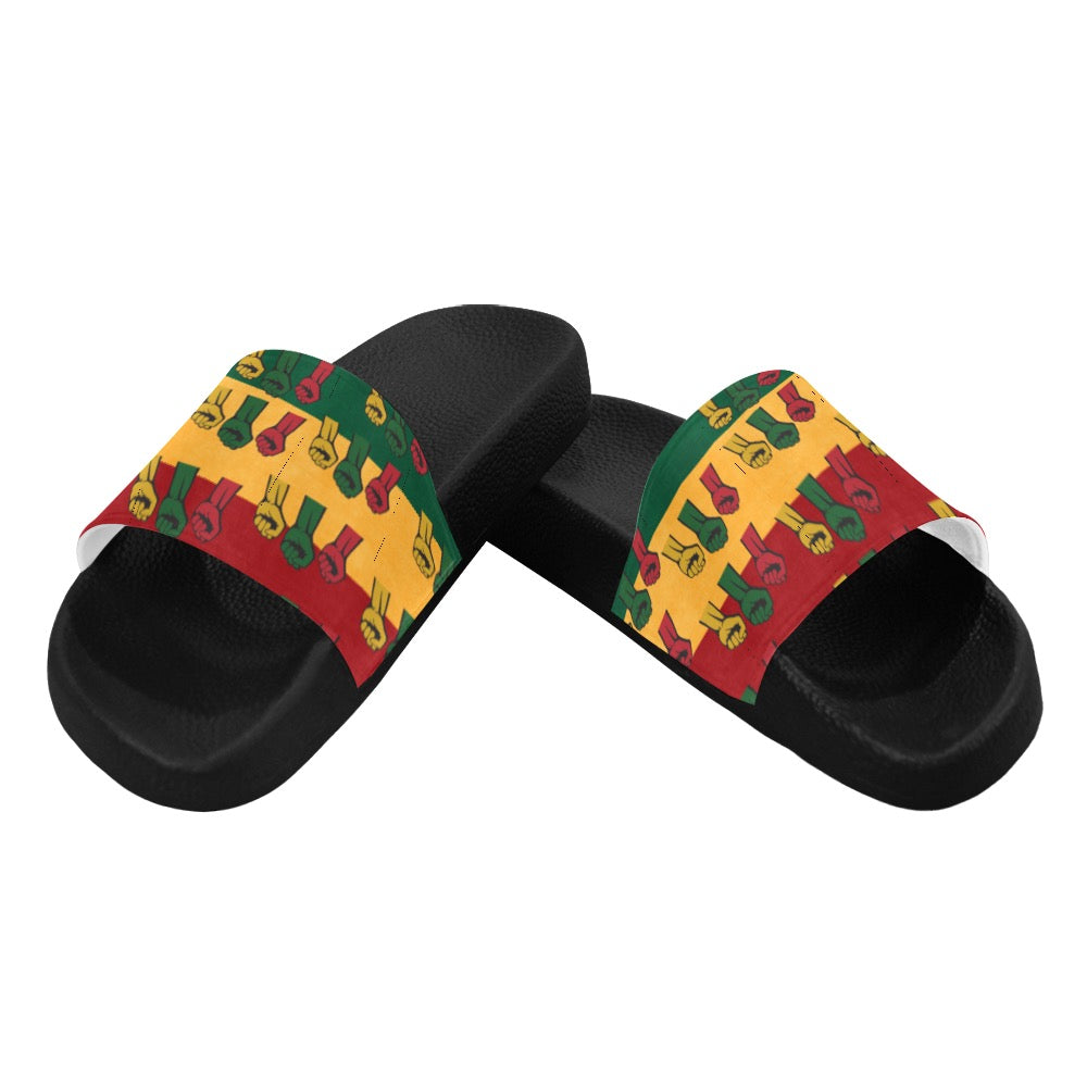 Fist of Unity Men's Slides