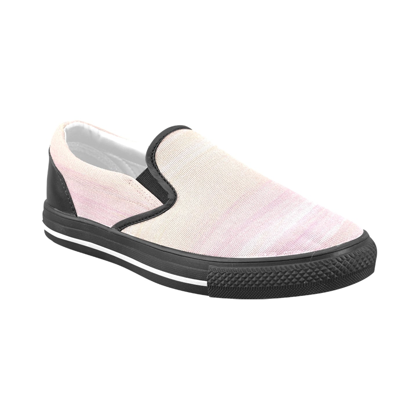 Peach Ombre Women's Slip-on Shoes