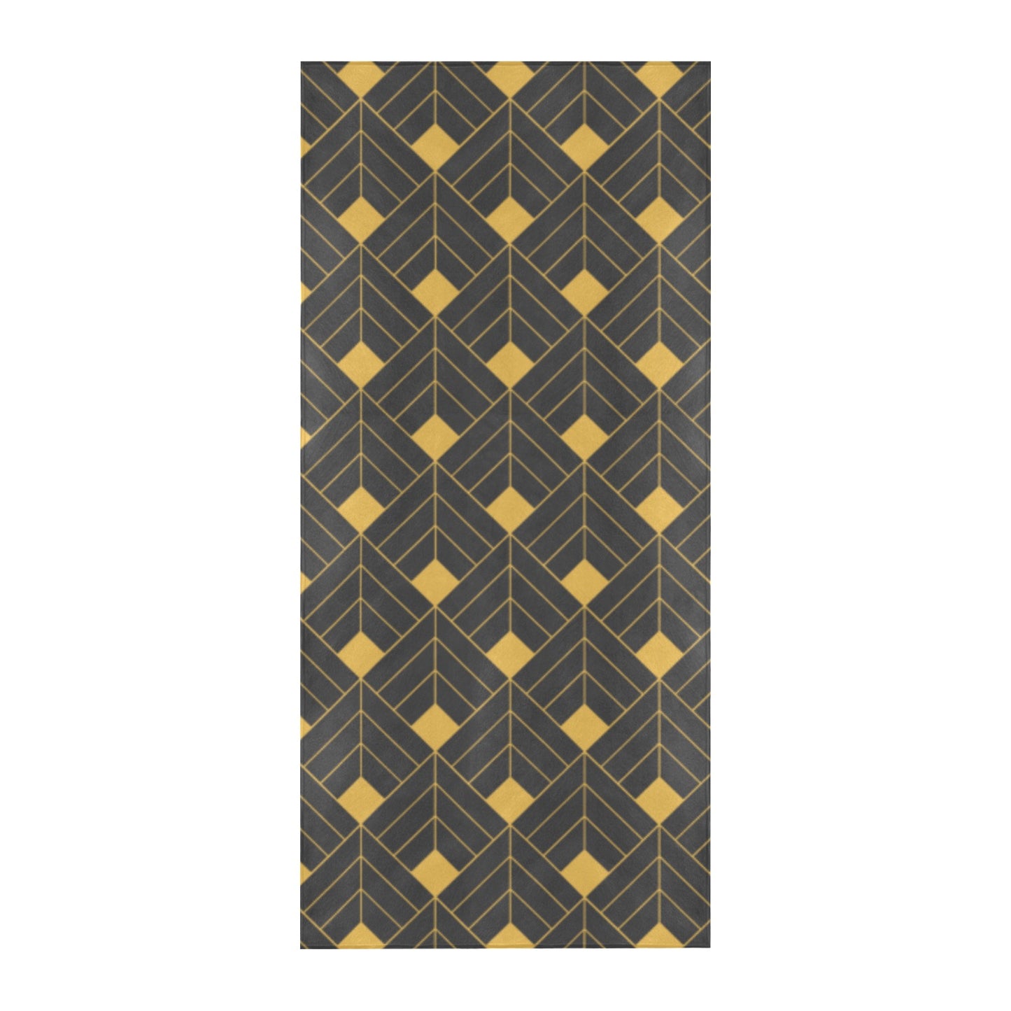 Gold Diamond Beach Towel 32"x 71"