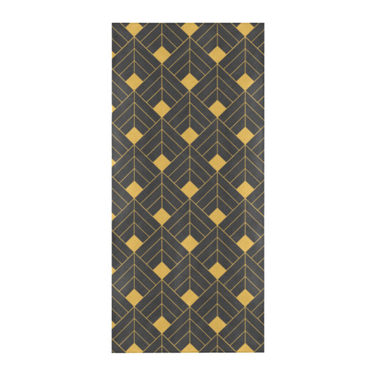 Gold Diamond Beach Towel 32"x 71"