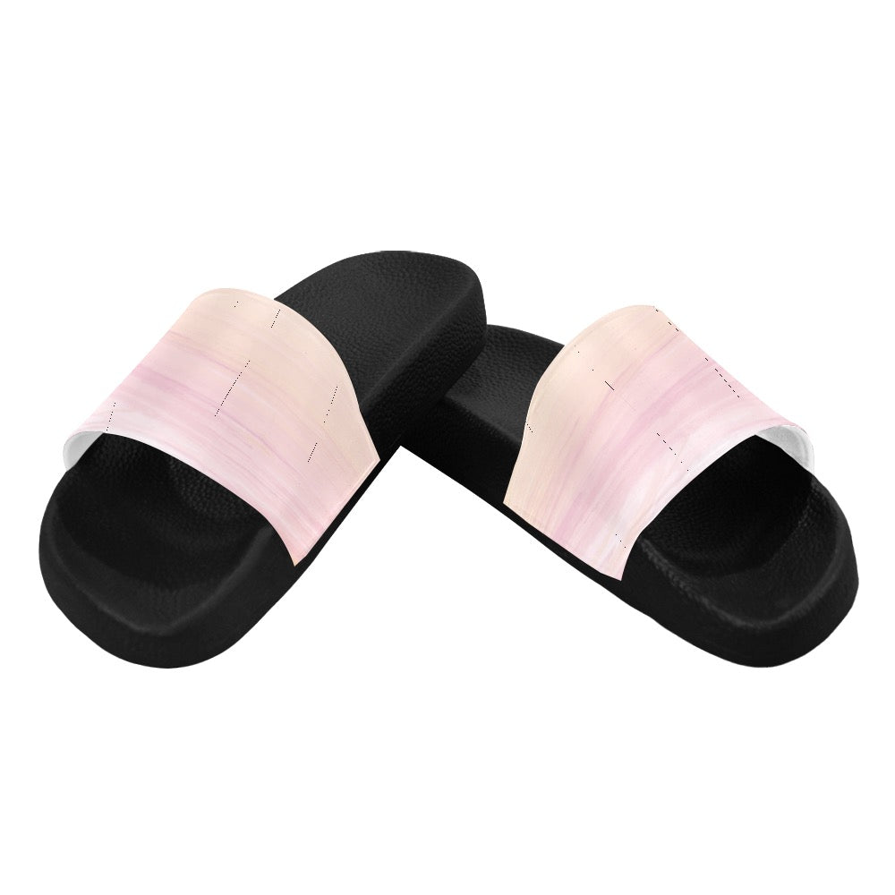 Peach Ombre Men's Slides