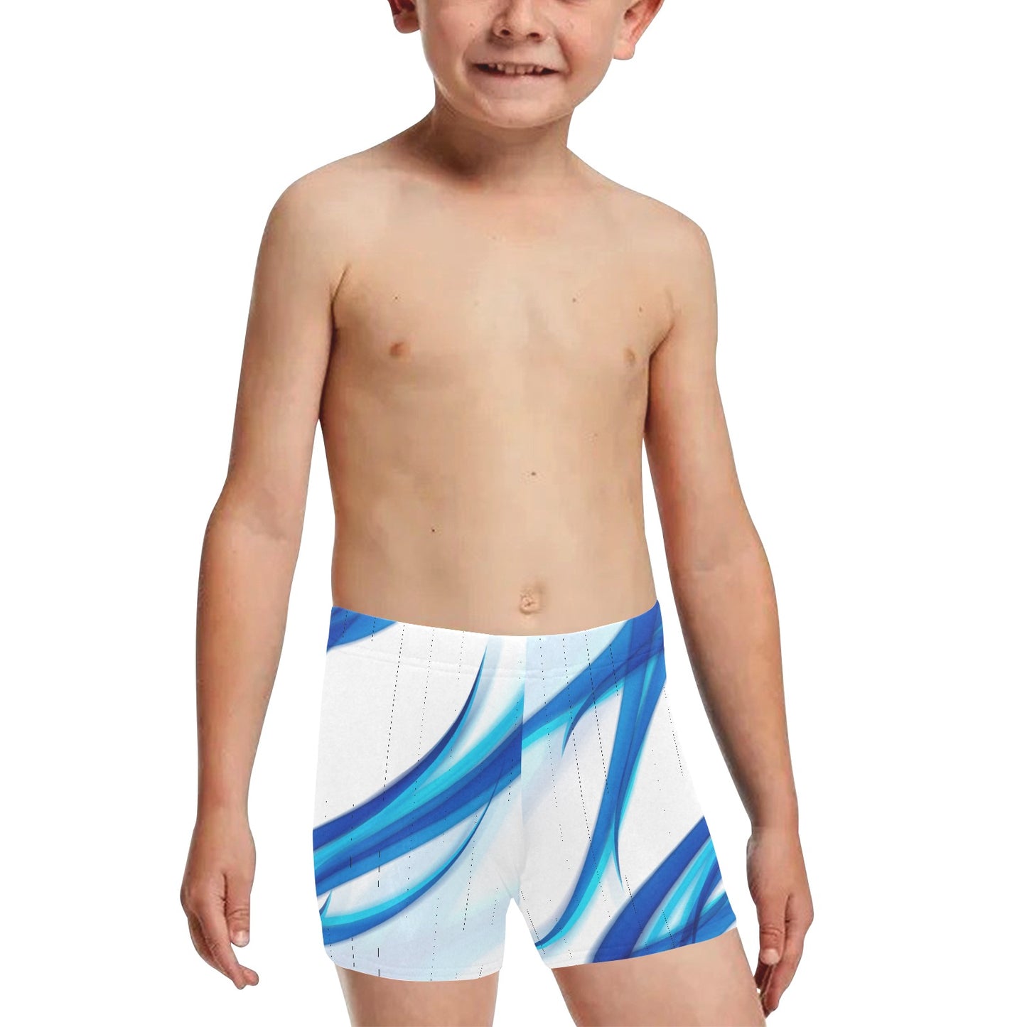 Blue Lightning Little Boys' Swimming Trunks