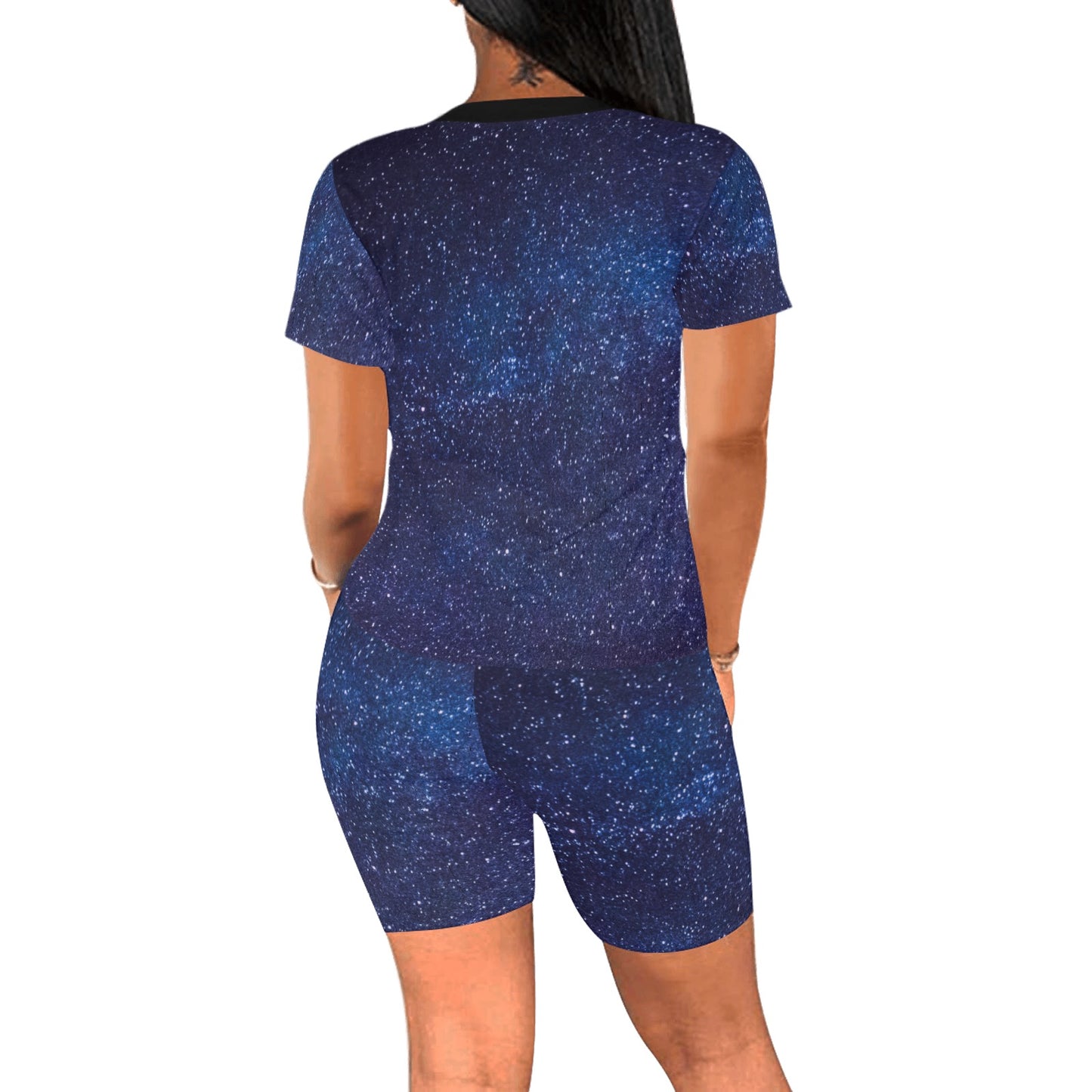 Blue Simmer Women's Short Set