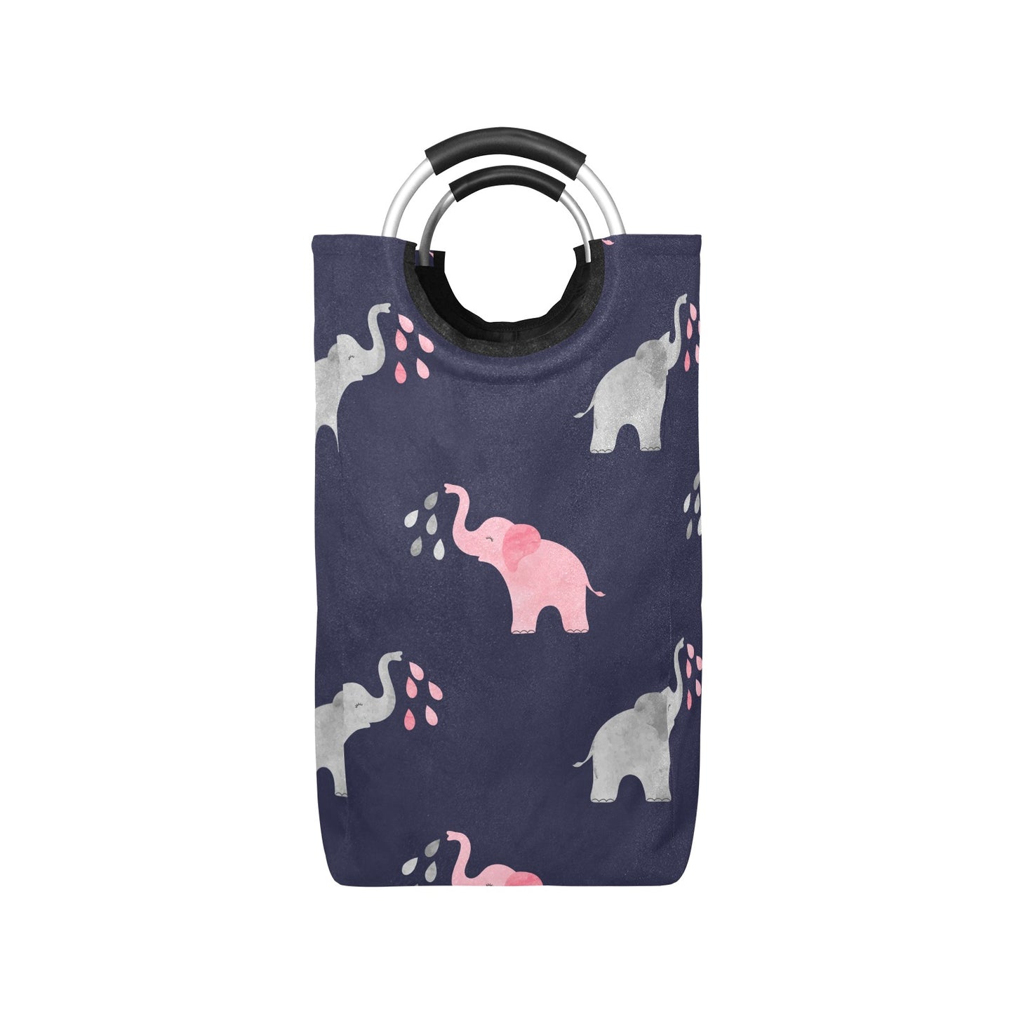 Elephant Square Laundry Bag