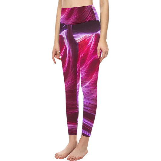 Purple Static Women's Leggings