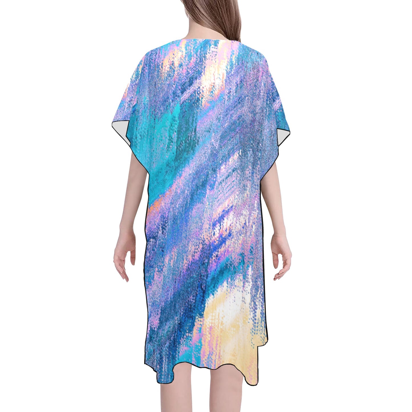 Pastel Blend  Chiffon Cover Up