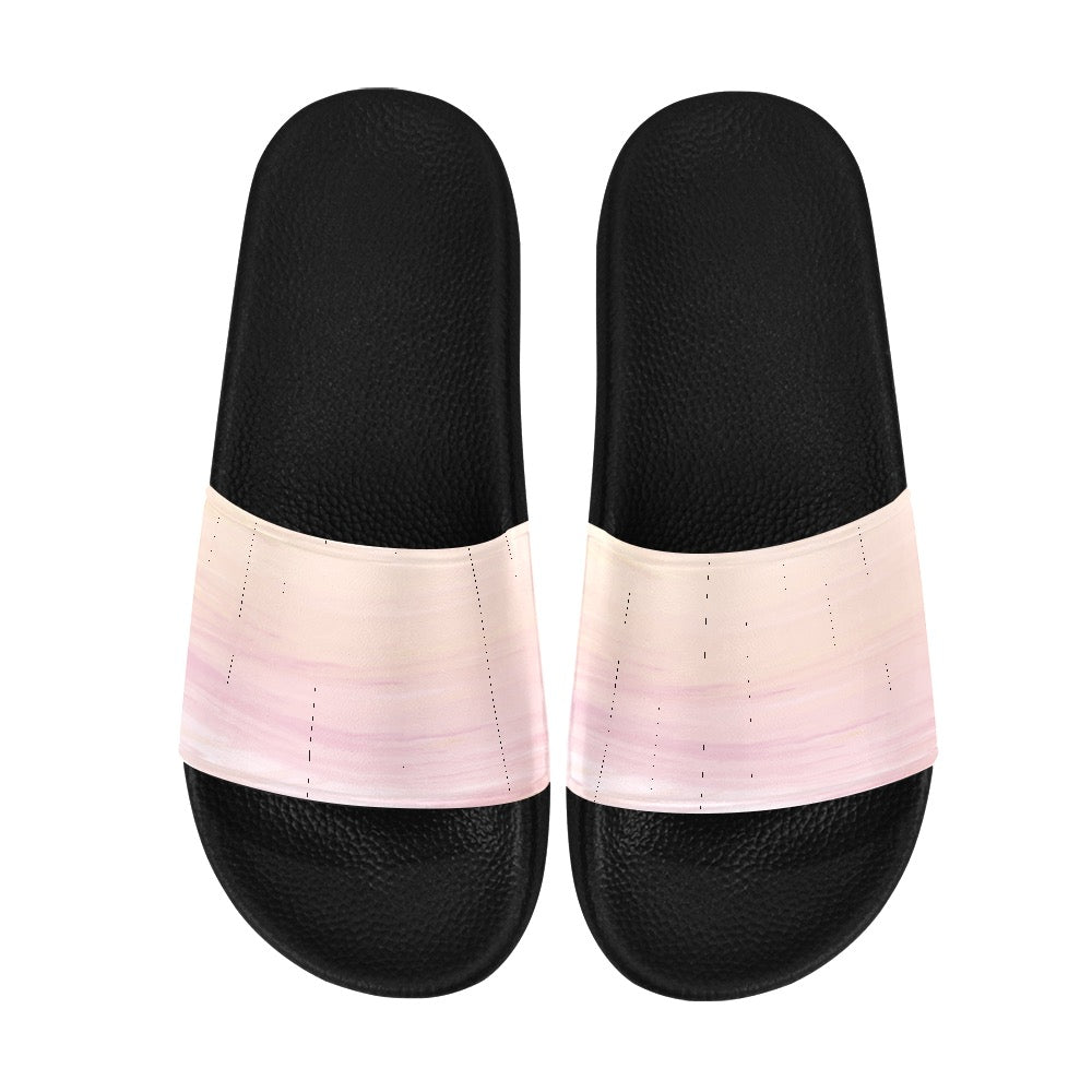 Peach Ombre Men's Slides