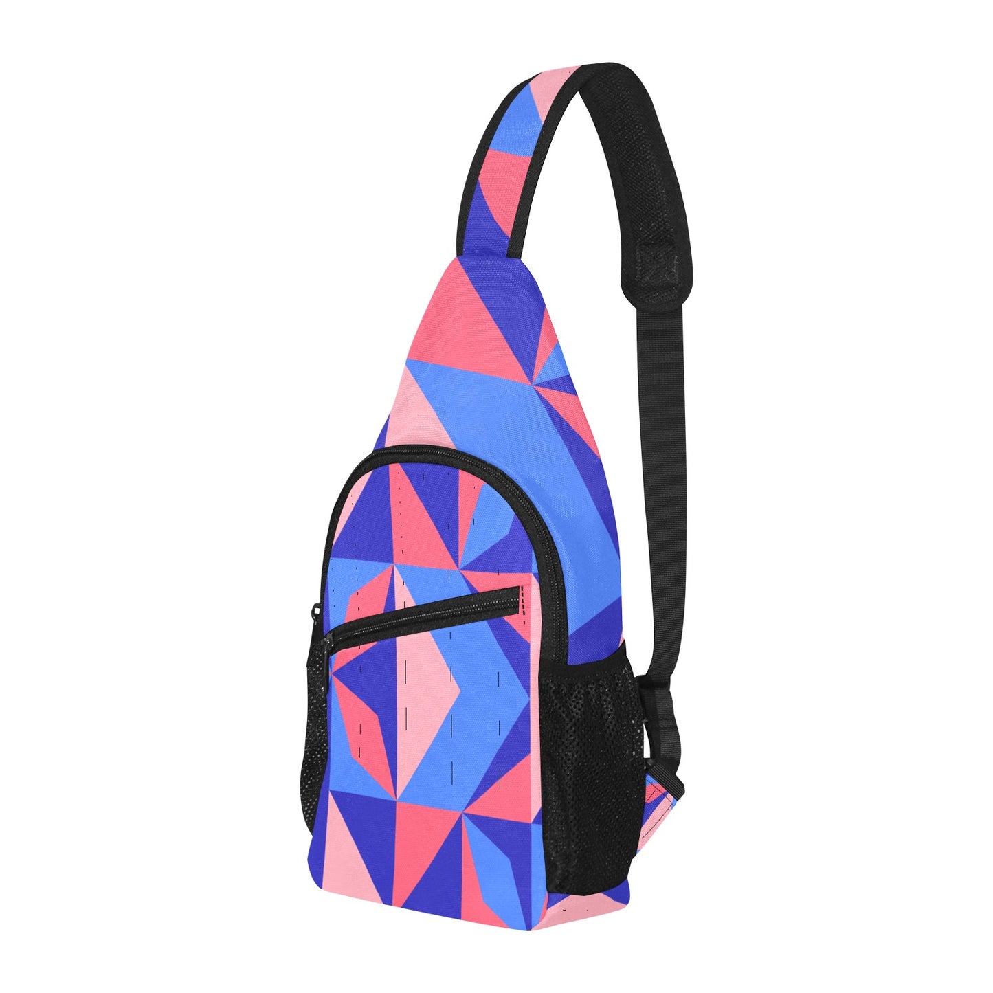 Color Abstract Chest Bag