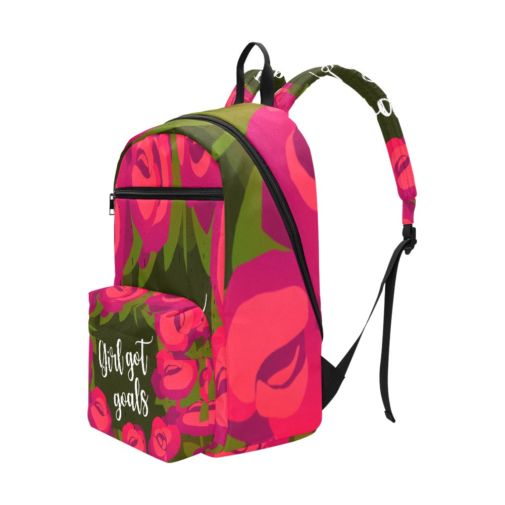 Girl got goals Large Capacity Travel Backpack