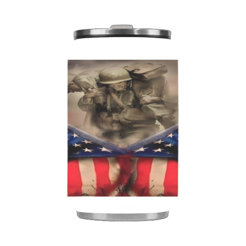 Veterans Stainless Steel Vacuum Mug (10.3OZ)