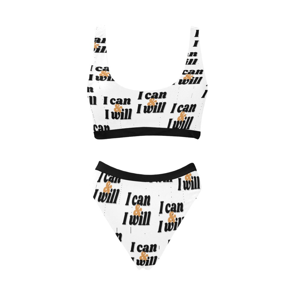 I Can & I Will Sport Swimsuit