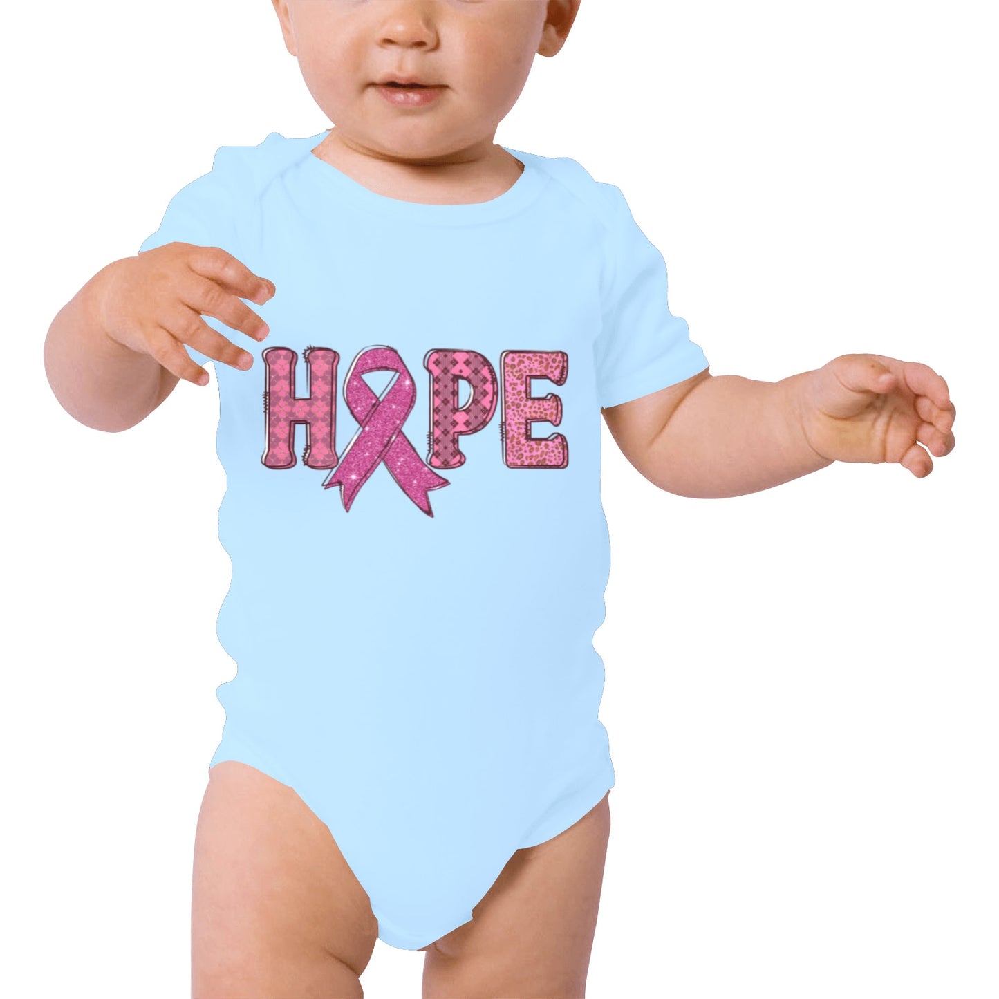 AWARENESS - Hope  Baby Short Sleeve Onesie