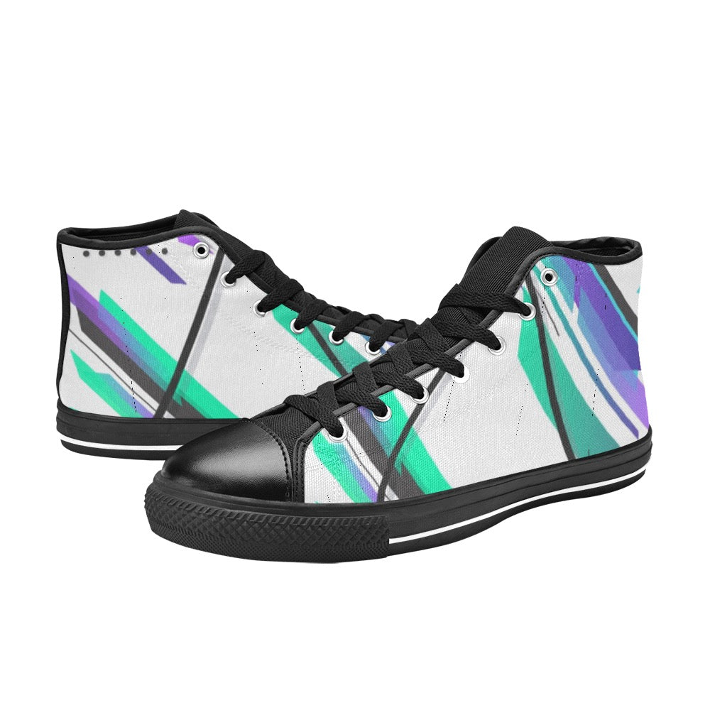 Retro Skate High Top Shoes- Kid