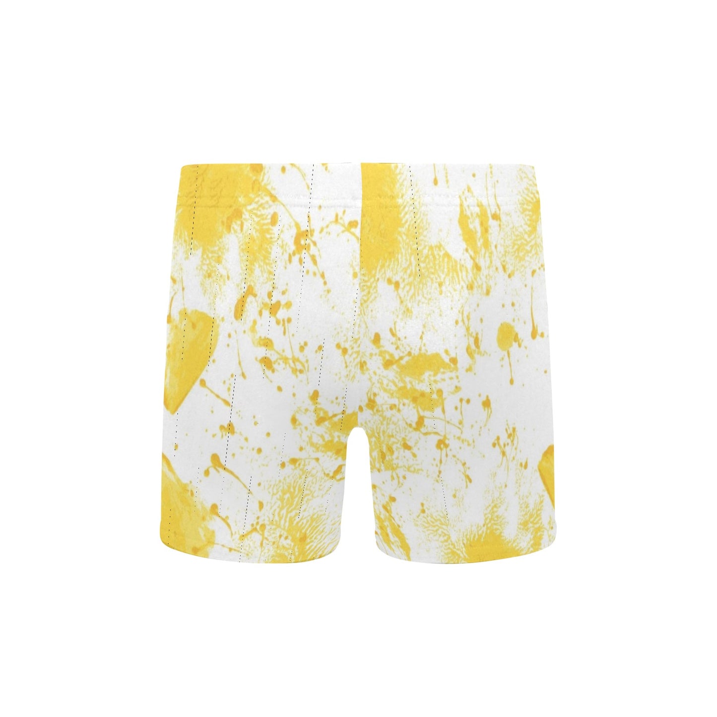 Yellow Splash Little Boys' Swimming Trunks