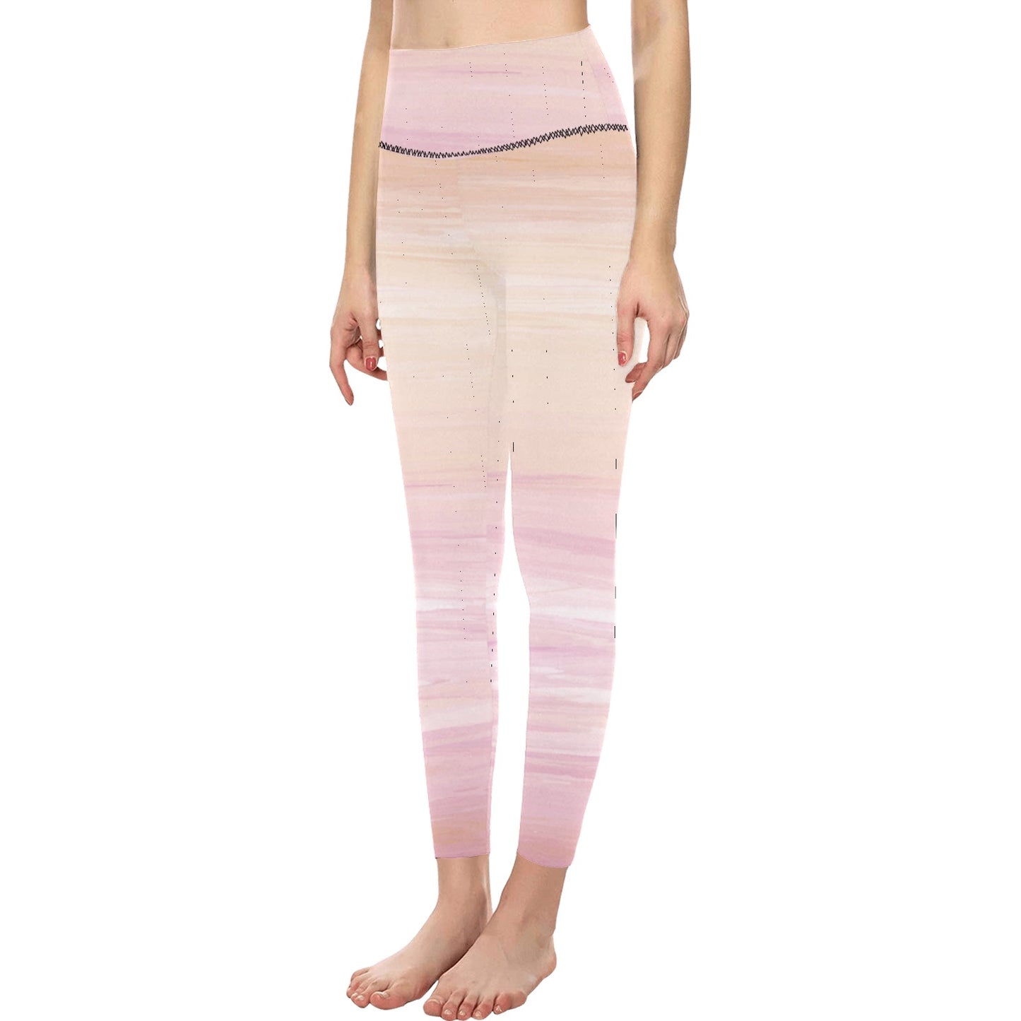 Peach Ombre Women's Leggings