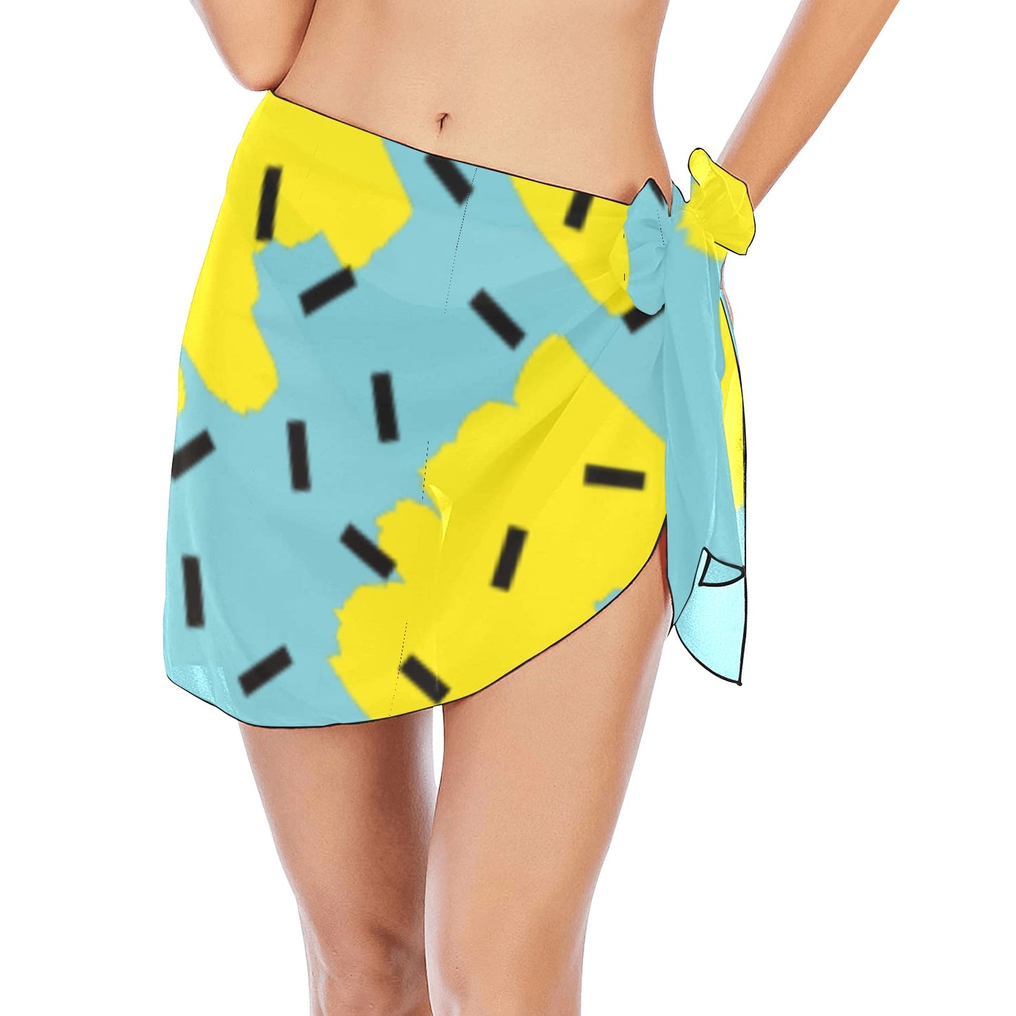 Turq-Limon Beach Sarong Wrap