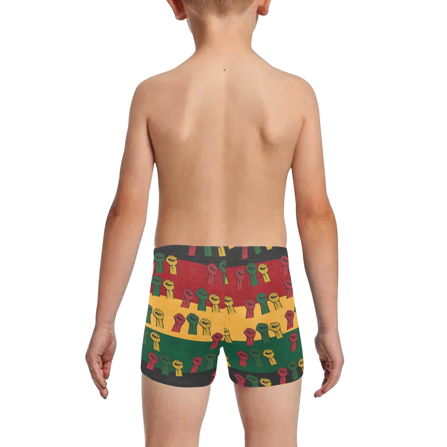 Fist of Unity Little Boys' Swimming Trunks