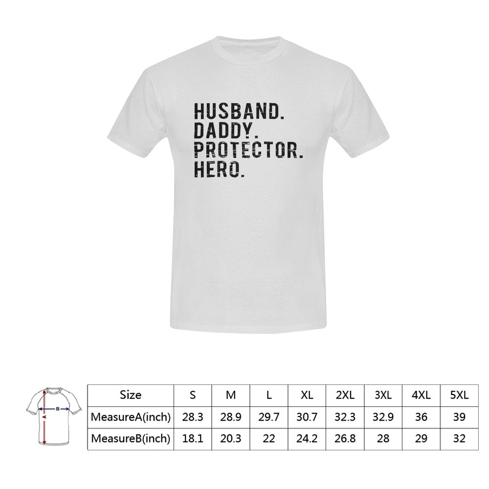 Husband Daddy Men's T-Shirt