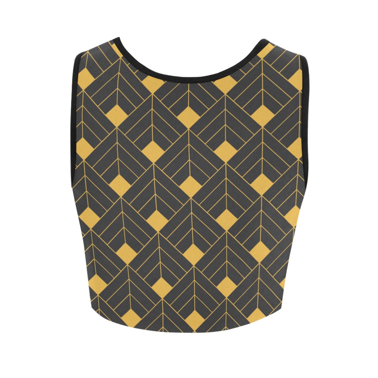 Gold Diamond Women's Crop Top