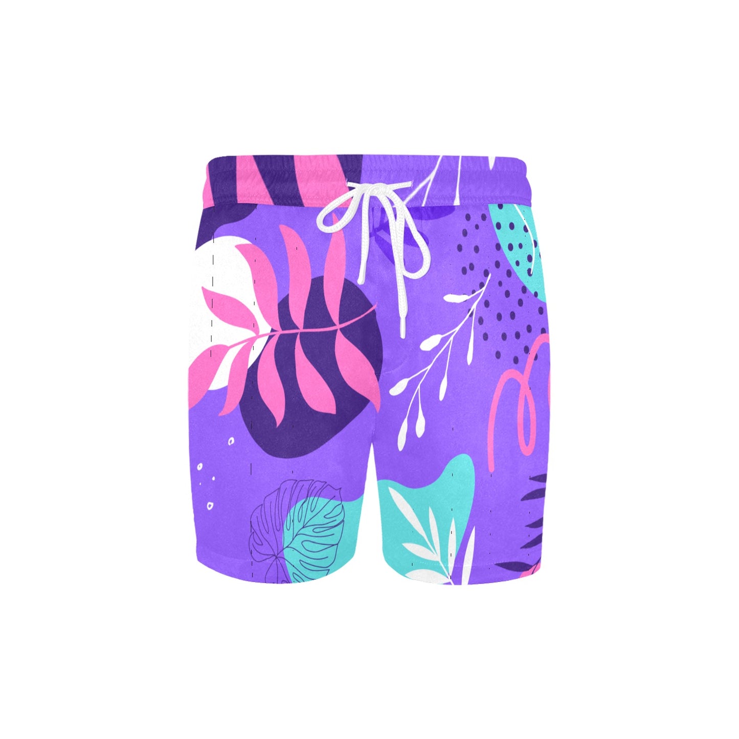 Purple Palms Men's Swim Shorts