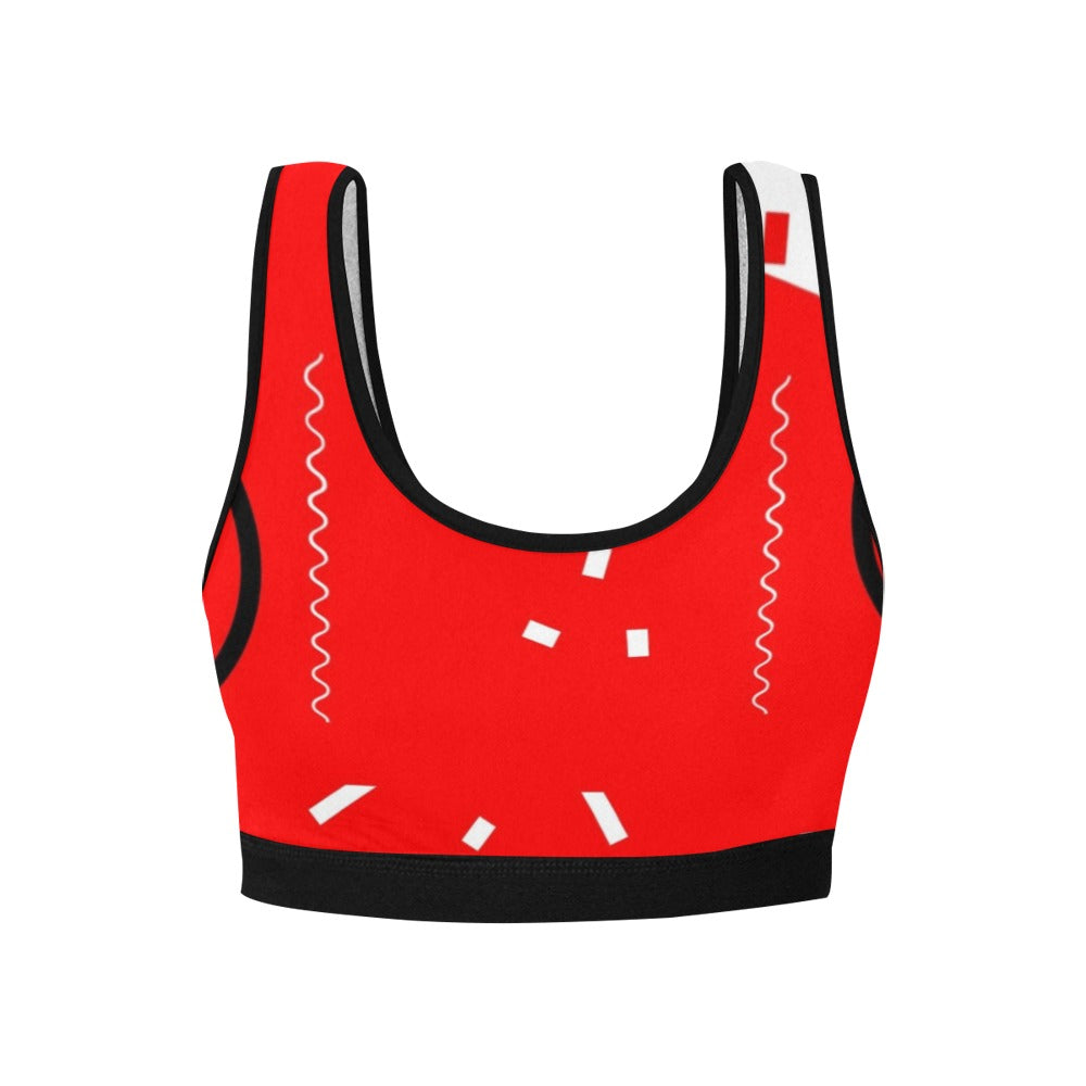 Red Does It Good Women's Sports Bra