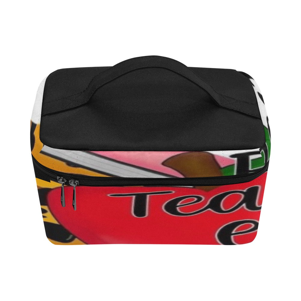 Best Teacher Ever Cosmetic/Desk Bag/Large