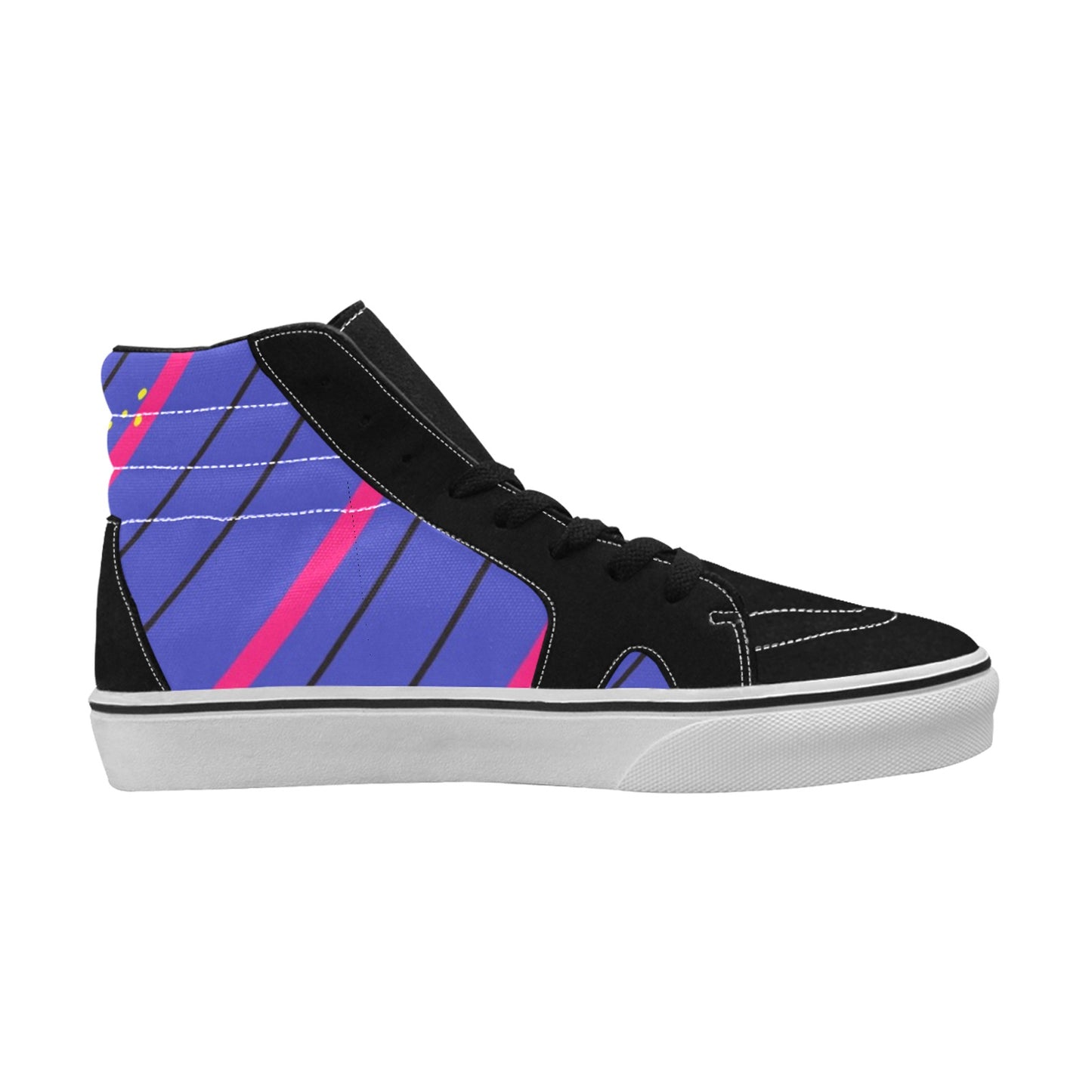 Blue Streak Women's High Top Skateboarding Shoes