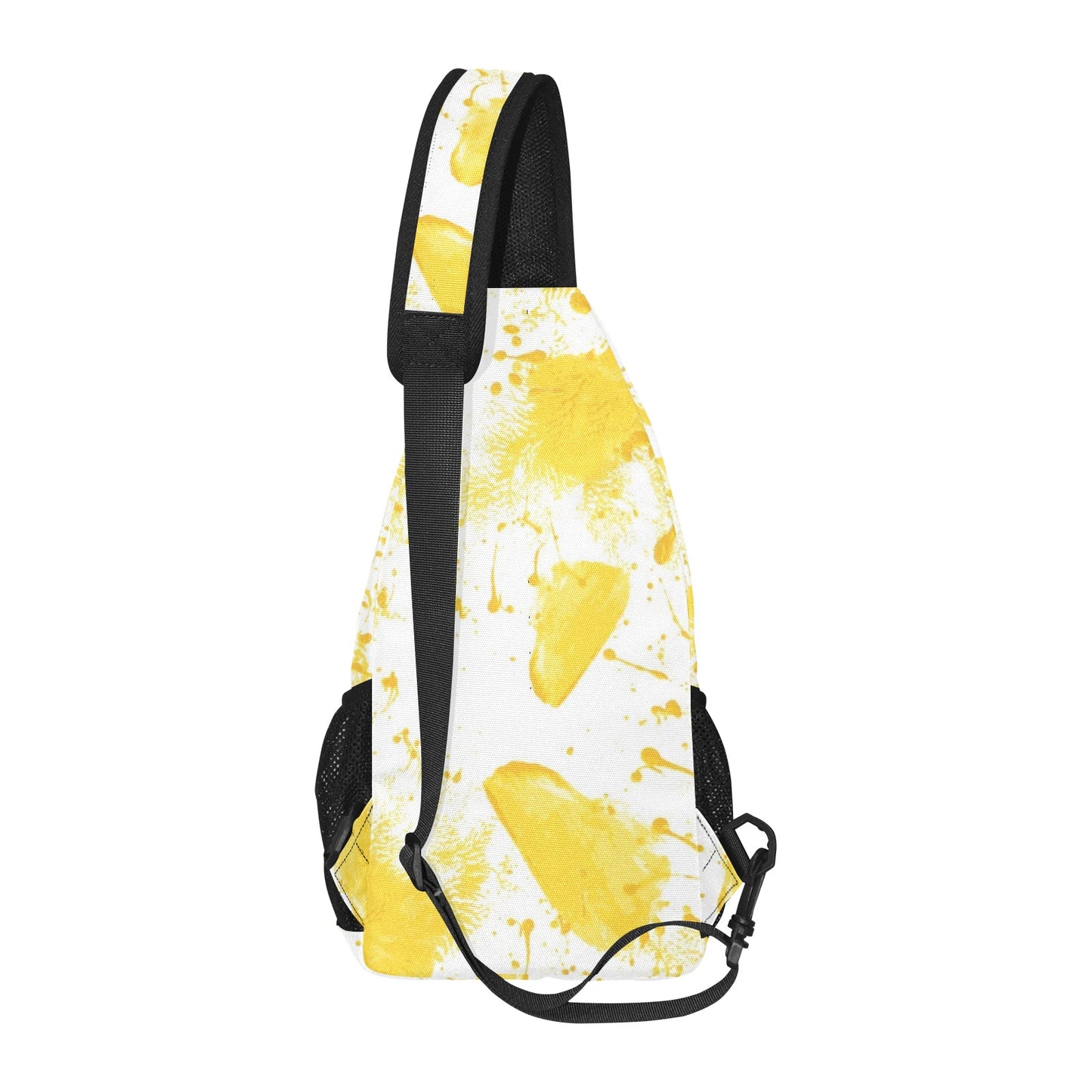 Yellow Splash Chest Bag