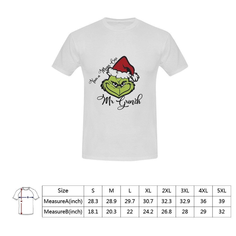 Mean Mr. Grinch Men's T-Shirt