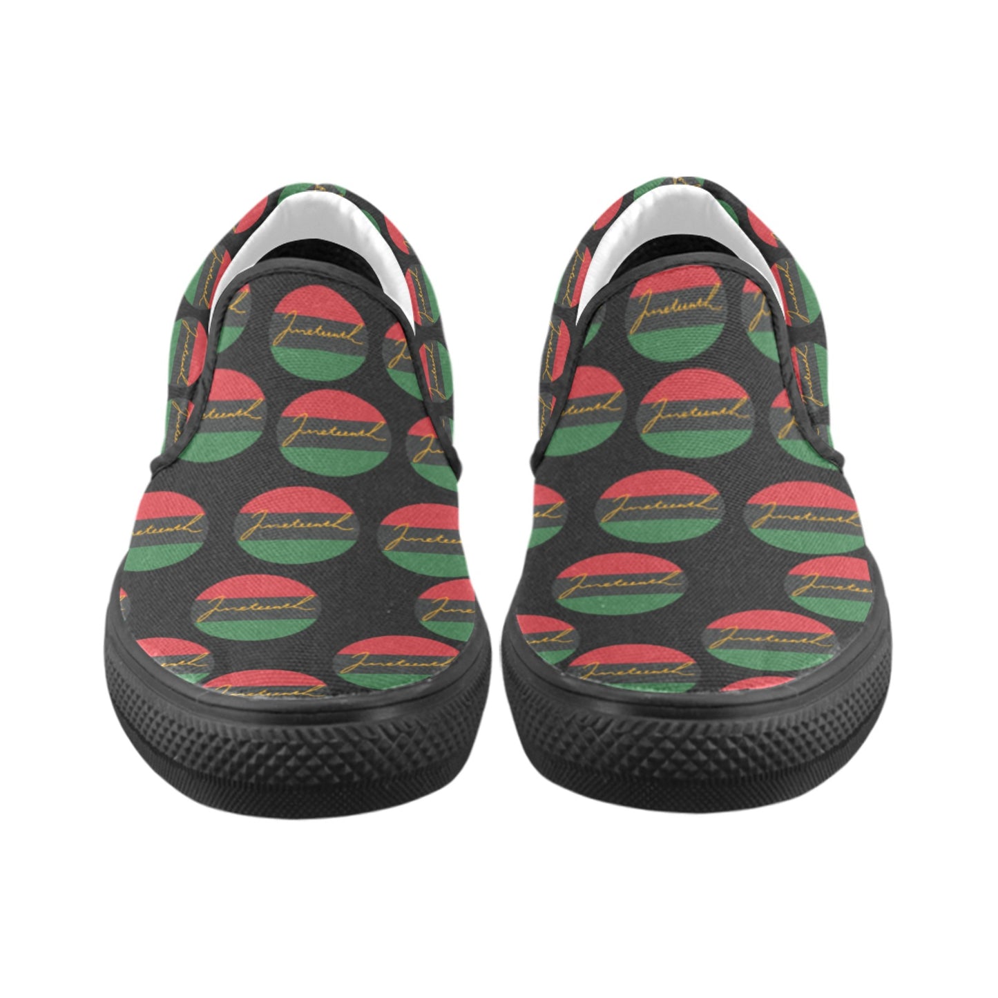 Juneteenth Women's Slip-on Shoes