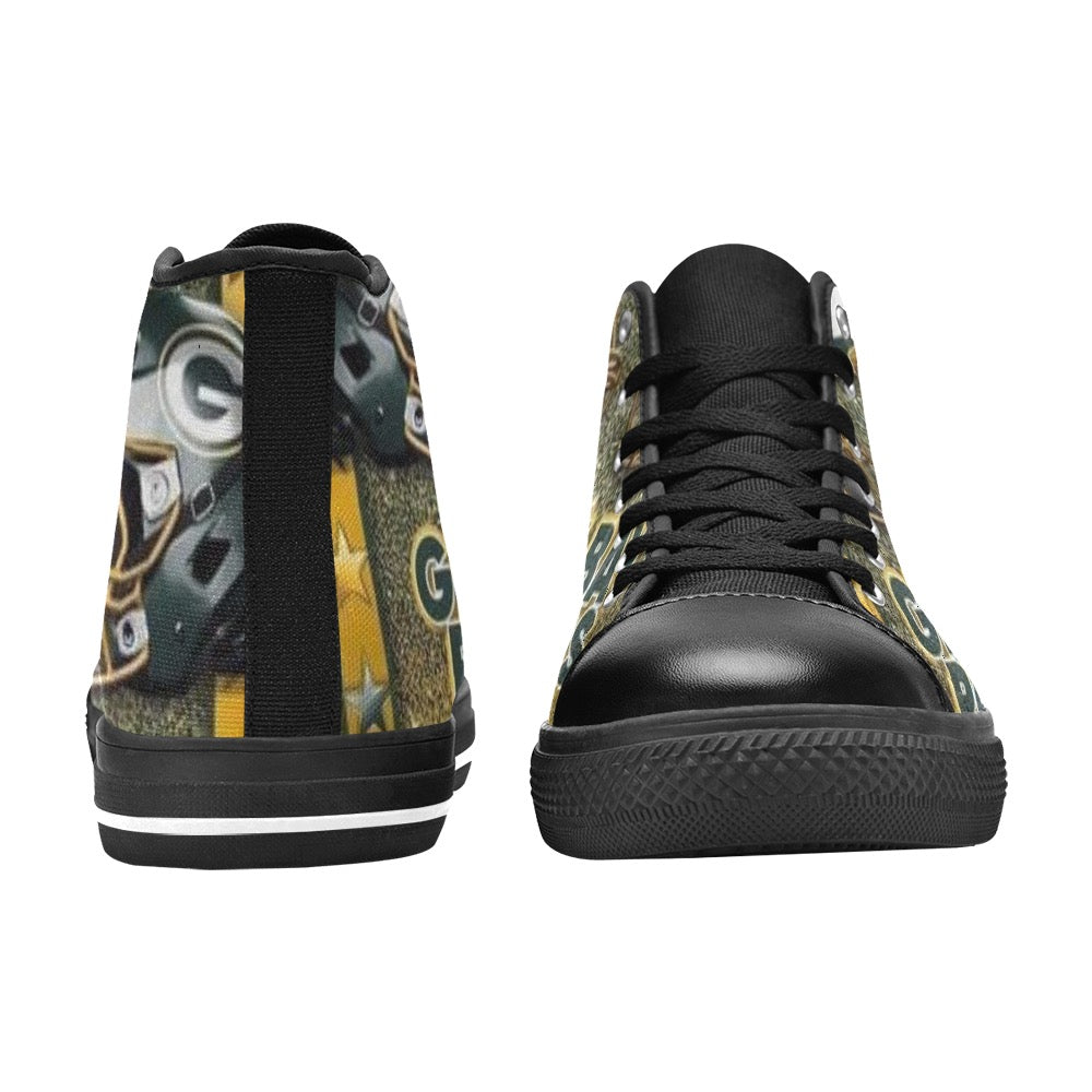 Green Bay Men's High Top Shoes