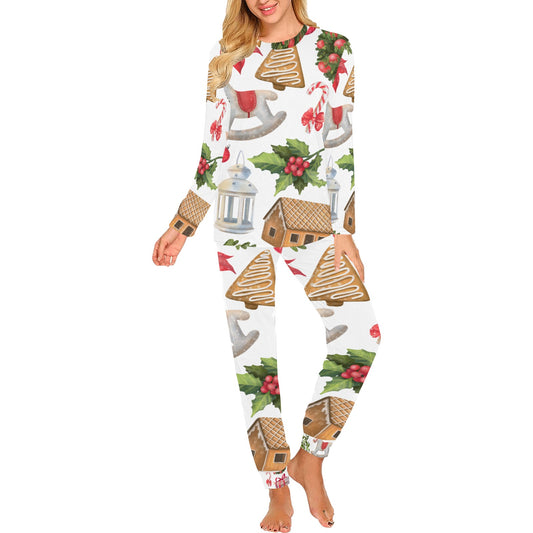 Christmas Festive Women's Pajama Set