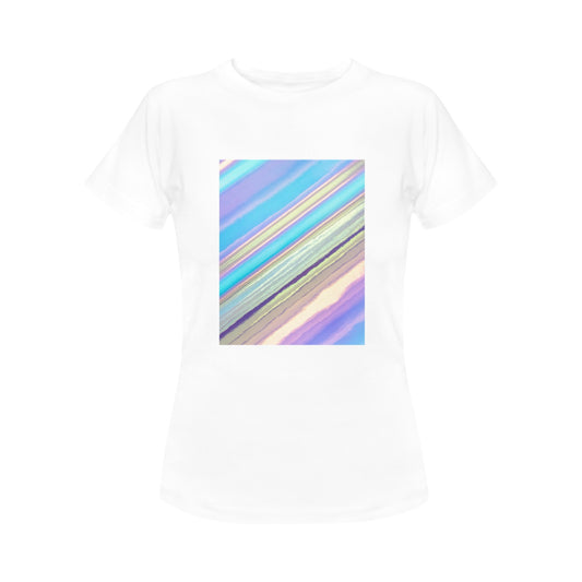 Bright Stripes Women's T-Shirt