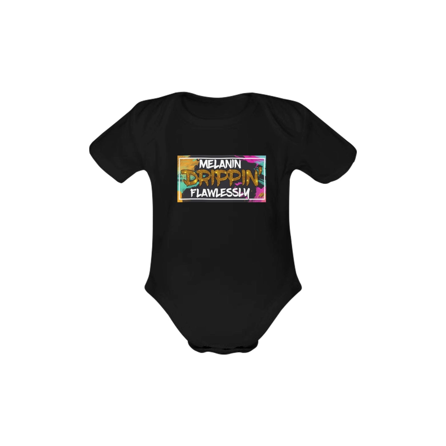 Melanin Drippin Baby Onesie