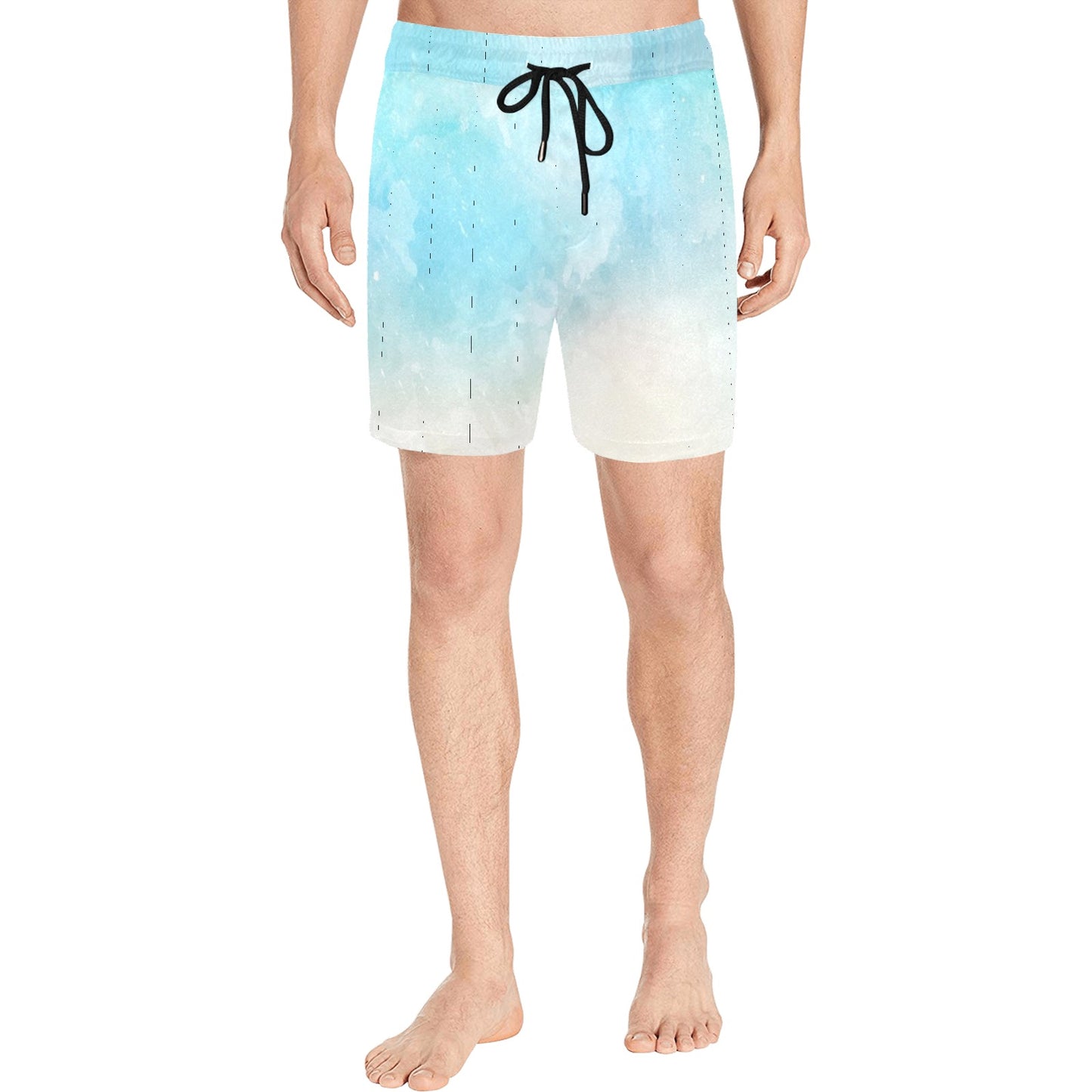 Bluish Men's Swim Shorts