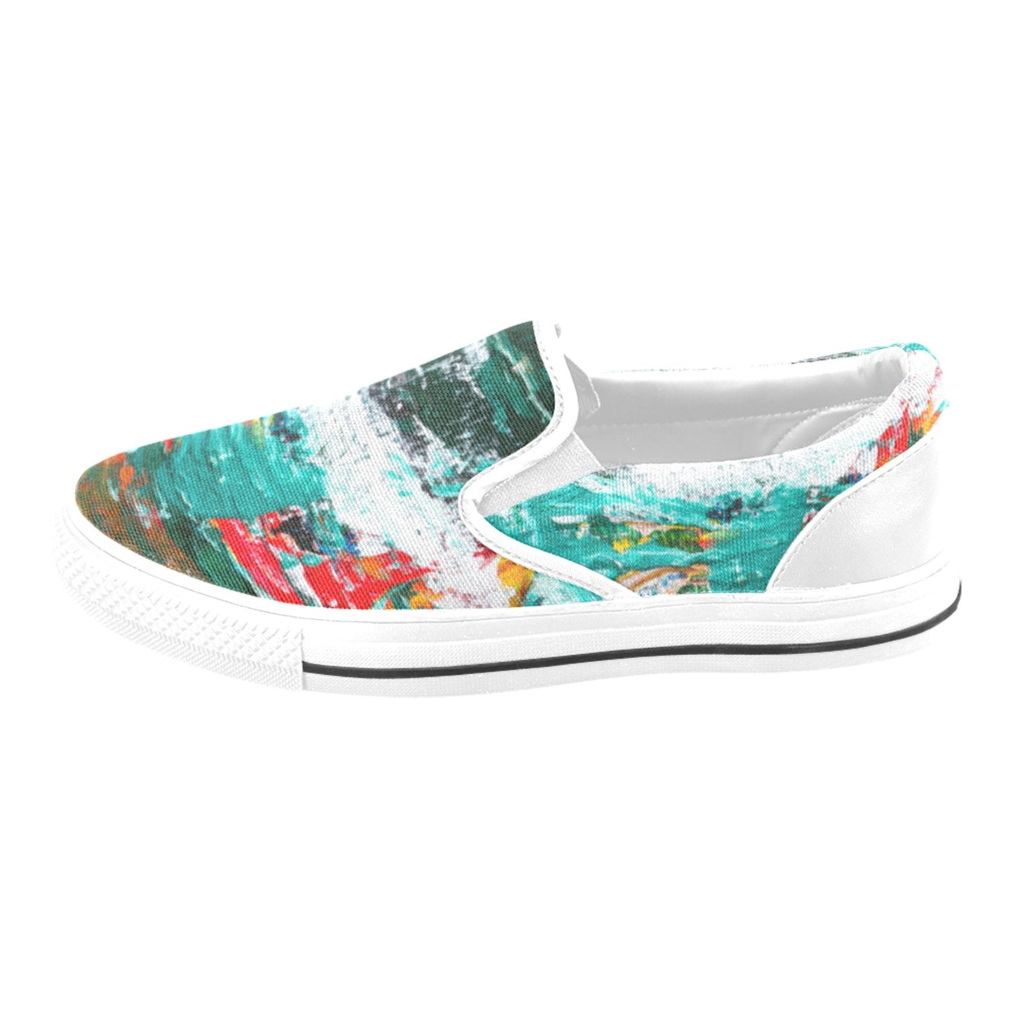 Painting Men's Slip-on Shoes