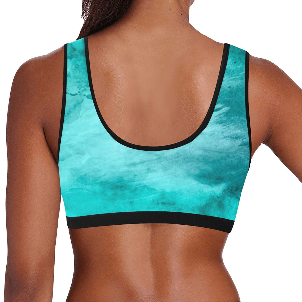 Blue Lagoon Women's Sports Bra