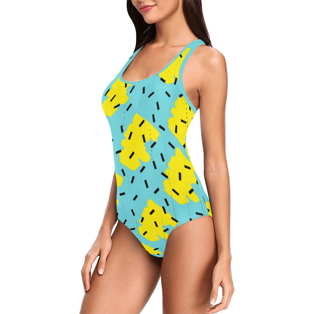 Turq-Limon Swimsuit