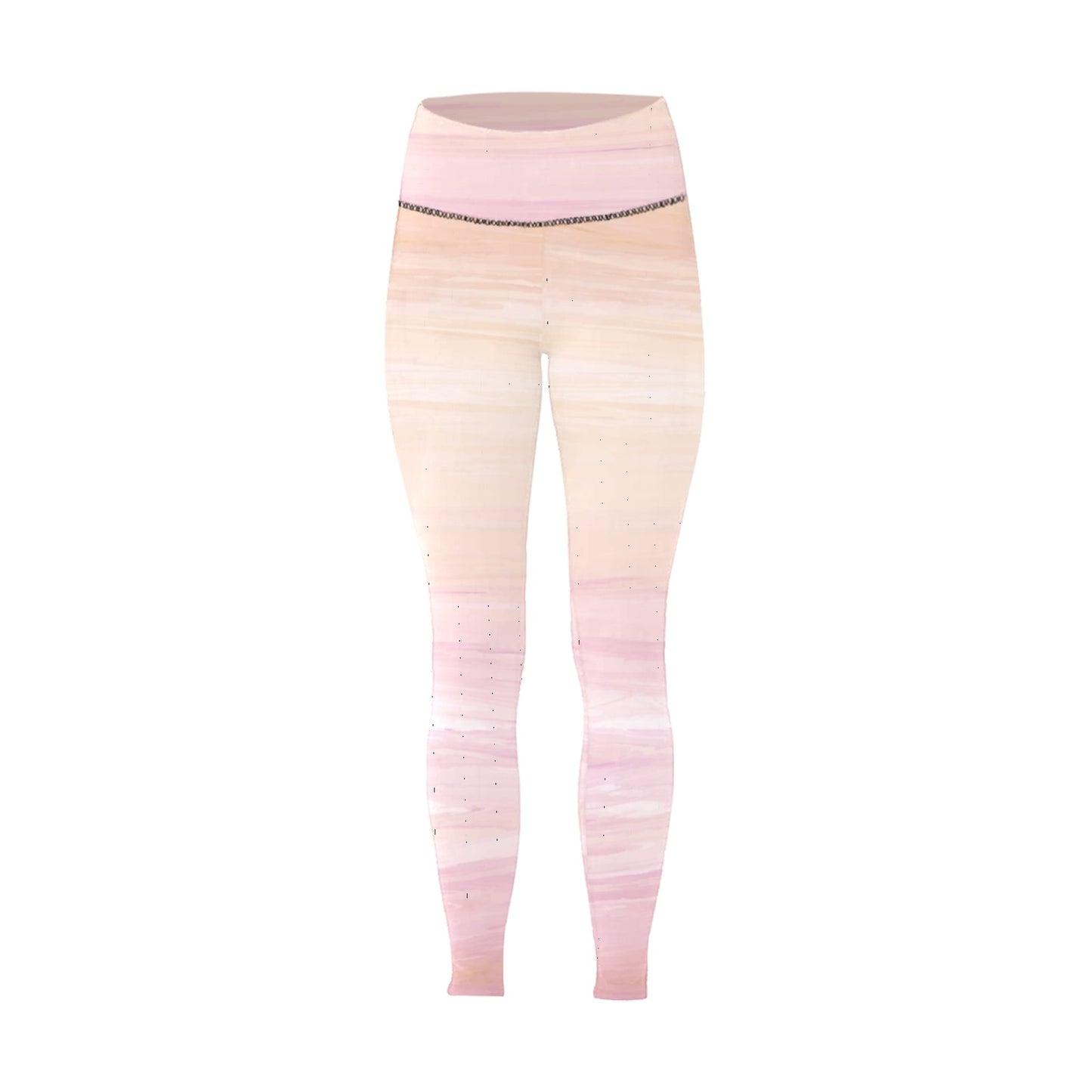 Peach Ombre Women's Leggings