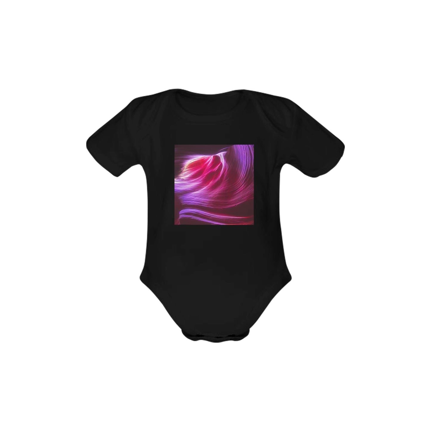 Purple Winds Baby Onesie