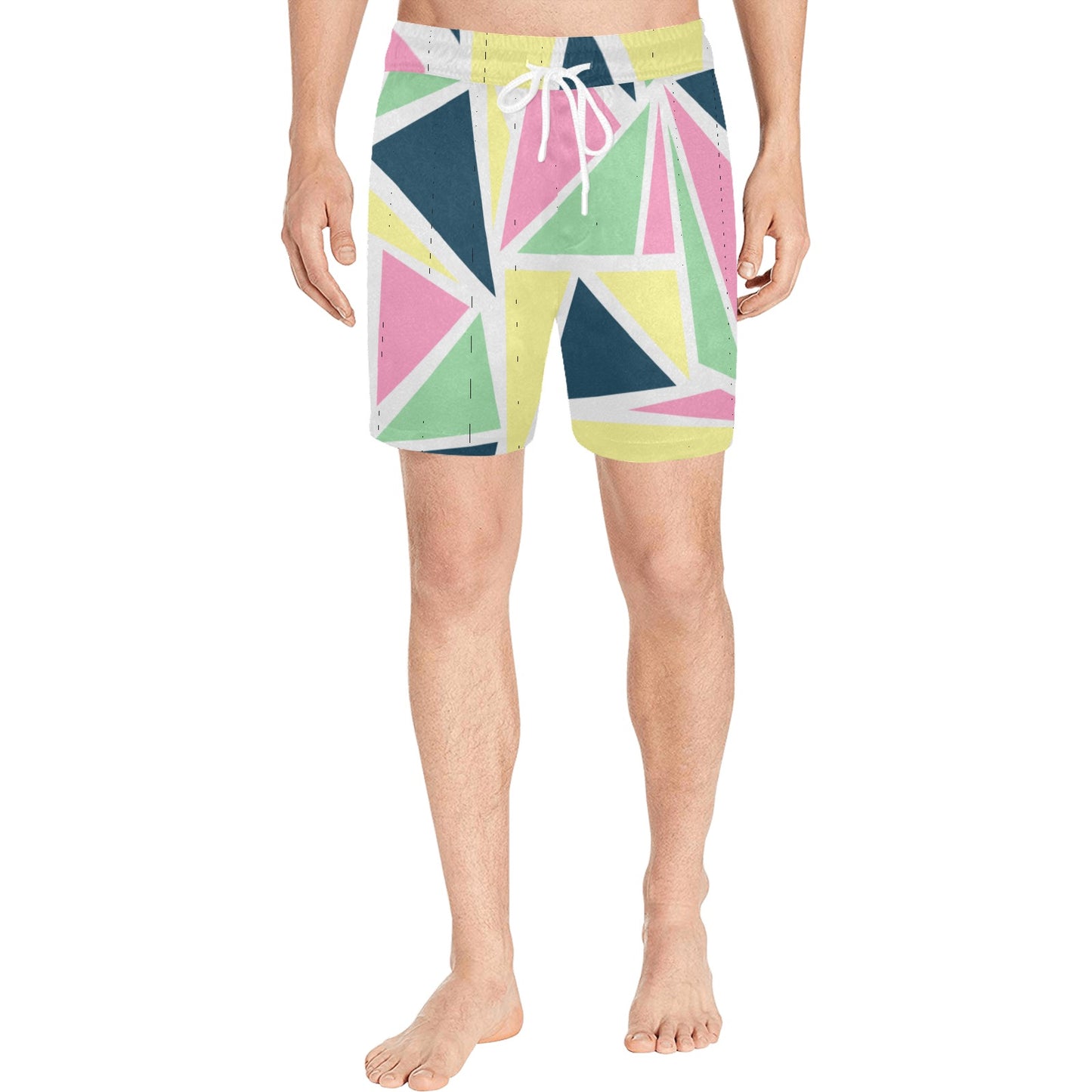 Colored Angles Men's Swim Shorts