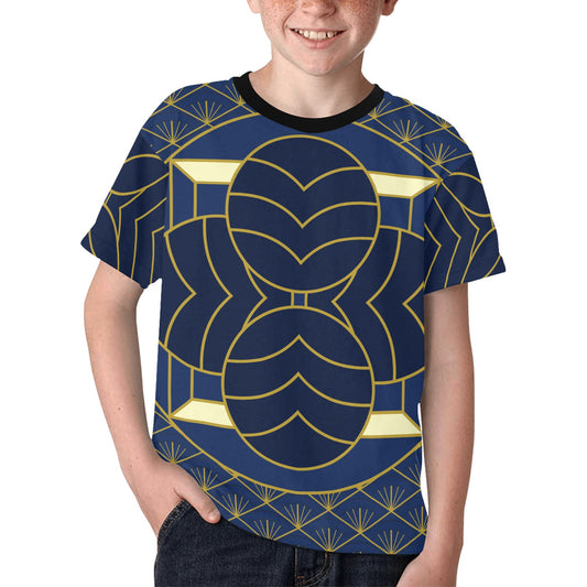 Navy Cut Unisex T-shirt- Youth