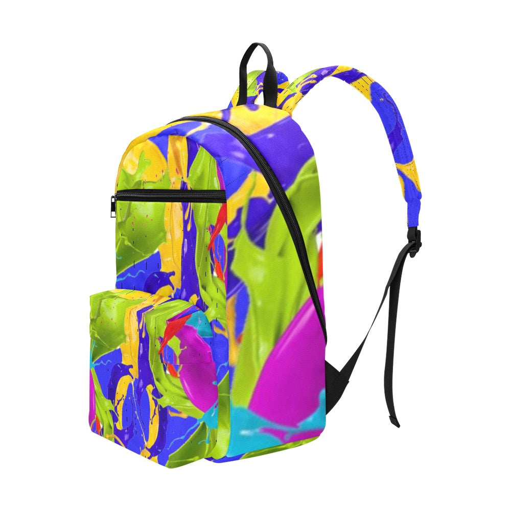 Color Mix Large Capacity Travel Backpack