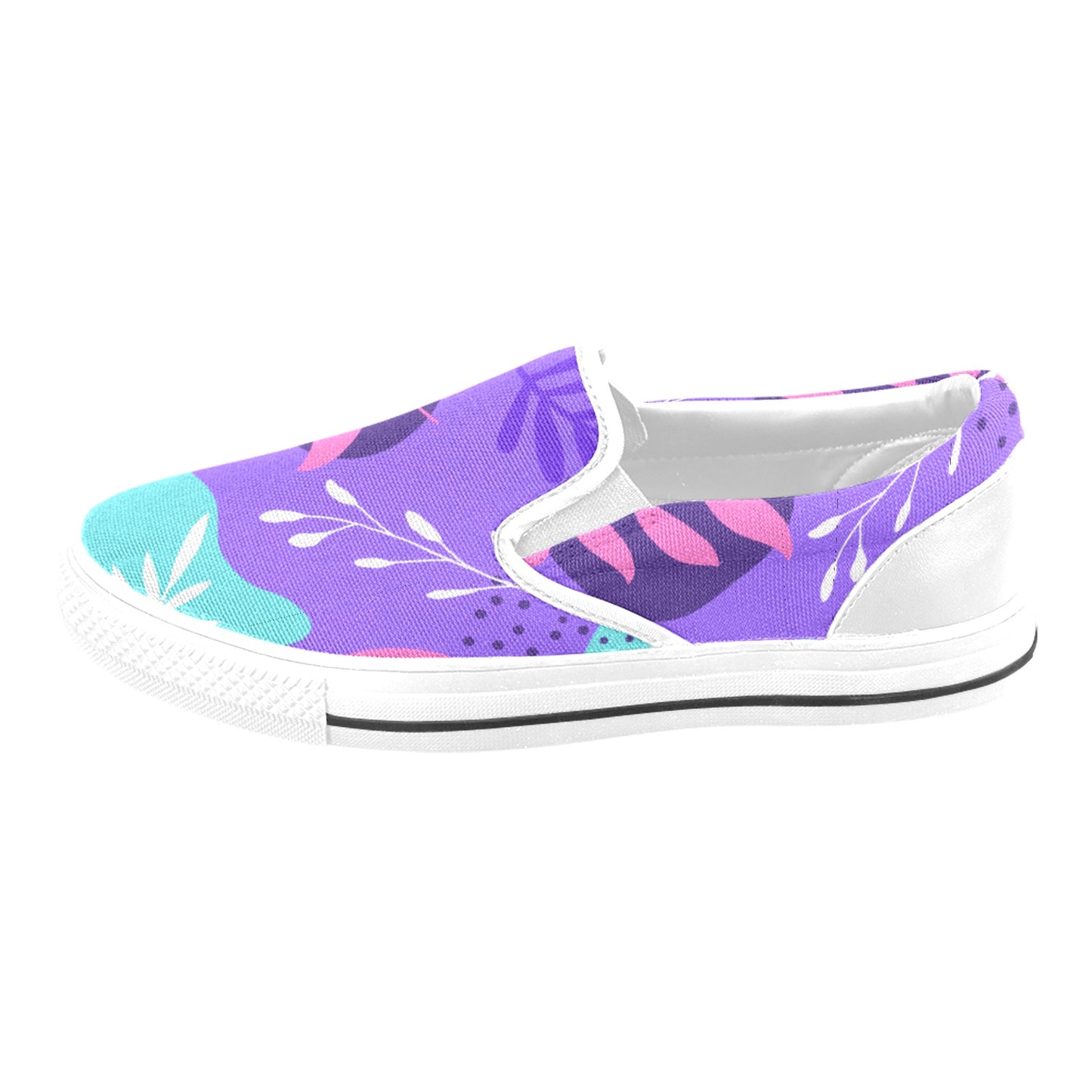 Purple Palms Slip-on Shoes -Kid