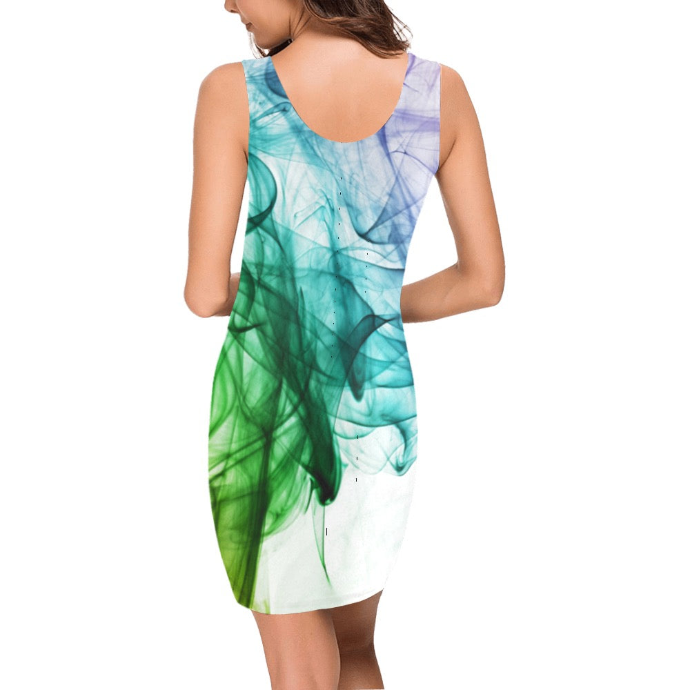 Color Whirl Dress