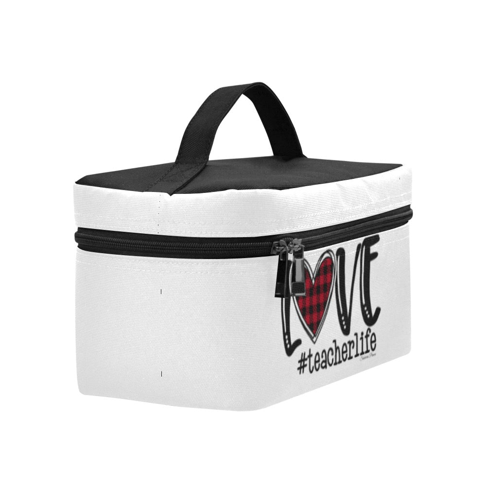 Love Teacher Life Cosmetic Bag/Large