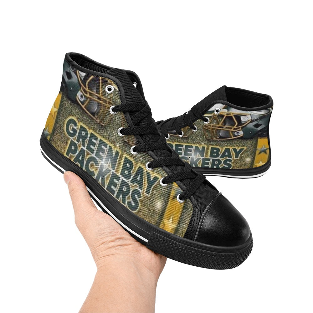 Green Bay Men's High Top Shoes