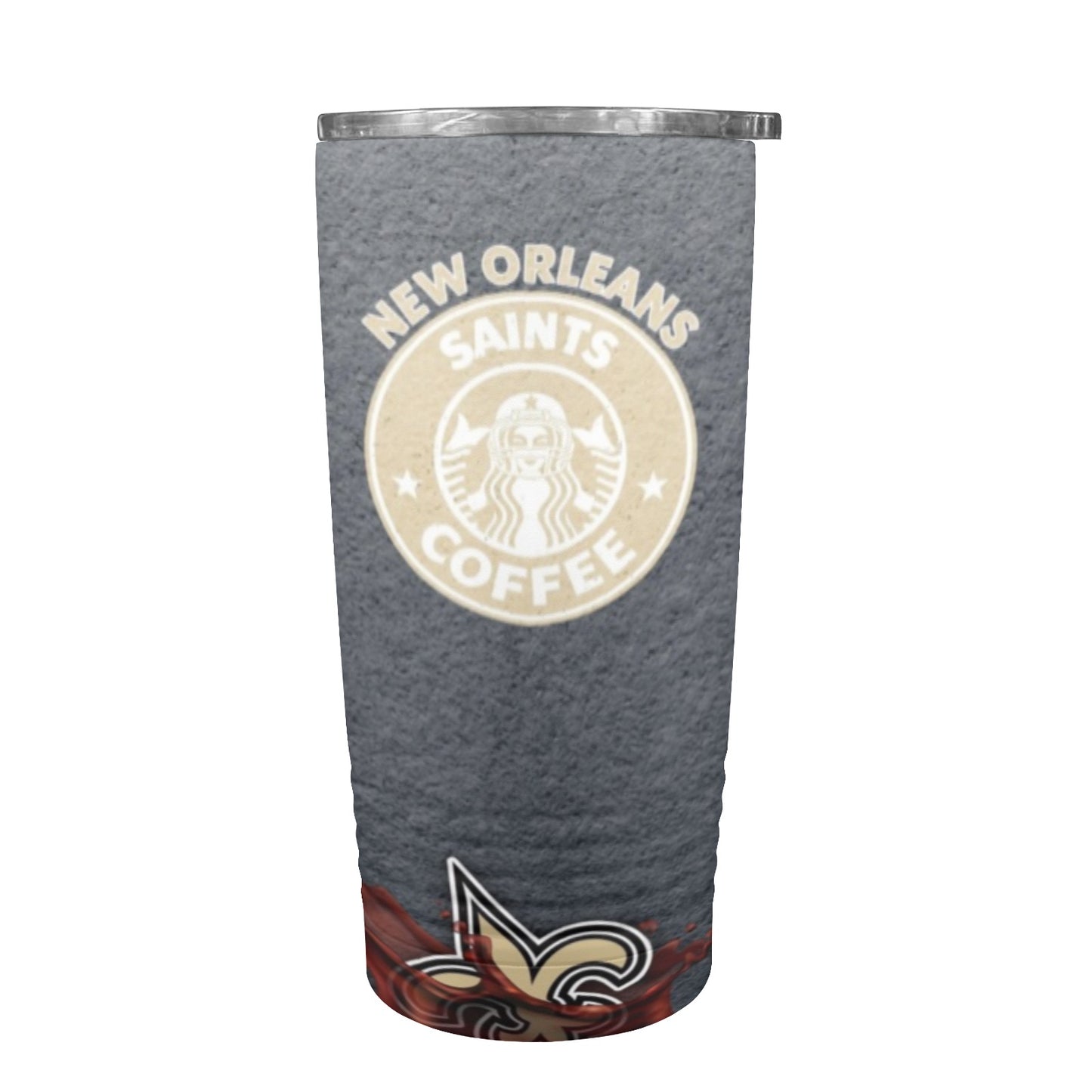 Saints 20oz Insulated Stainless Steel Mobile Tumbler