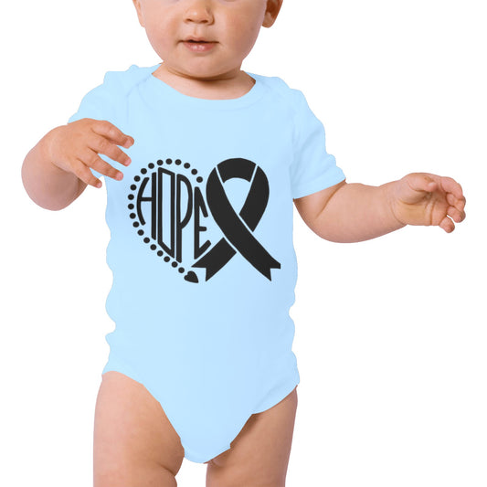 AWARENESS - Hope  Baby Short Sleeve Onesie