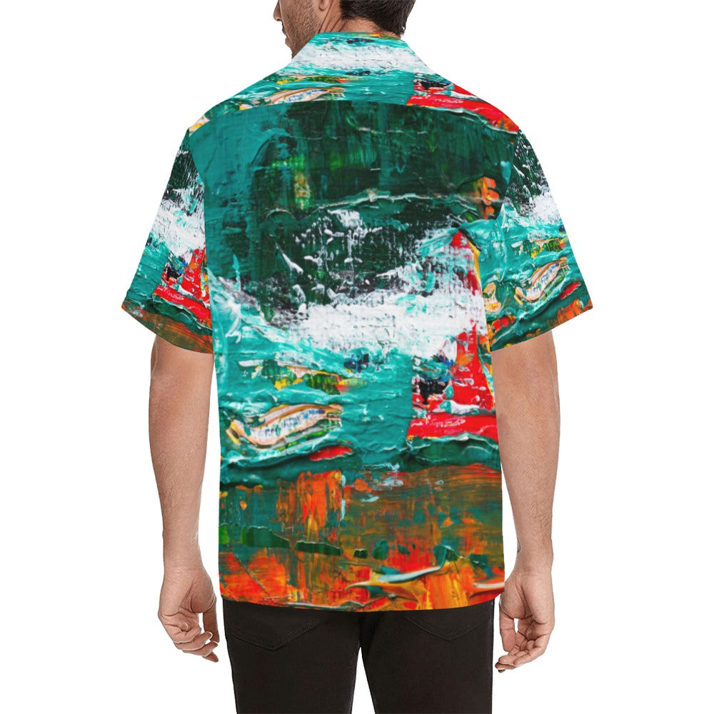 Painting Hawaiian Shirt- Men